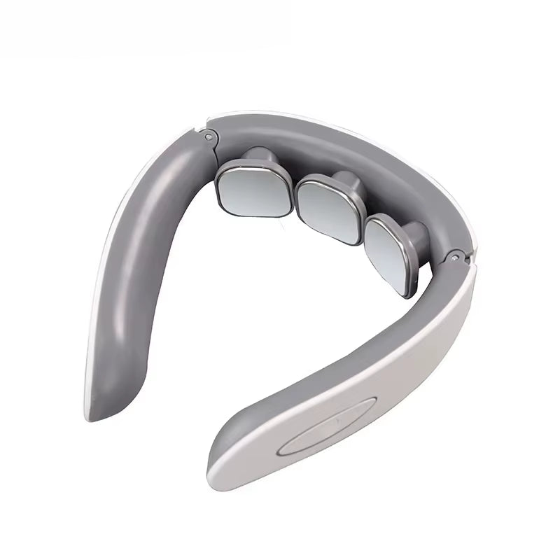 Smart Neck Massage Shoulder Neck Massage Cervical Vertebra Vibrator Heating Relieve Pain Magnetic Pulse Neck Massage Instrument