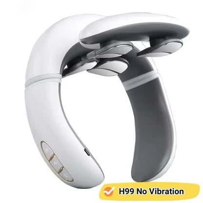 Smart Neck Massage Shoulder Neck Massage Cervical Vertebra Vibrator Heating Relieve Pain Magnetic Pulse Neck Massage Instrument